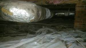 Water Damage and Mold Growth Situation In Crawlspace